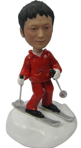 Male Skier #2 - National Bobblehead HOF Store