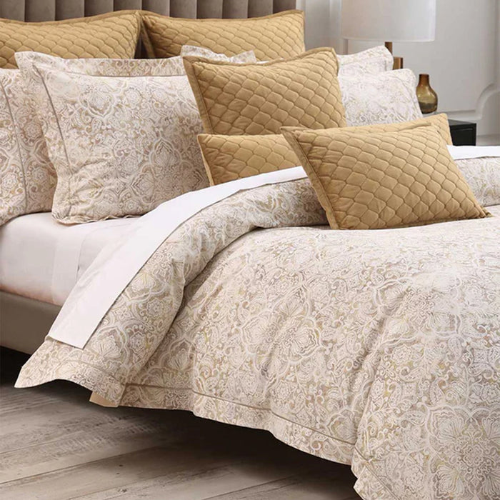 Mayfair Duvet Cover Setin a luxurious bedroom setting