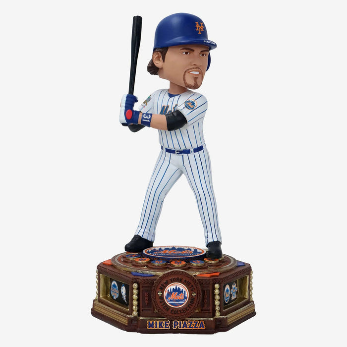 Mike Piazza New York Mets Patch Collection MLB Bobblehead