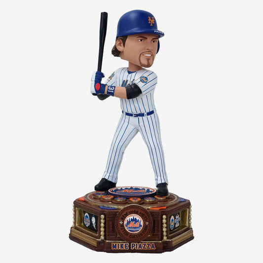 Mike Piazza New York Mets Patch Collection MLB Bobblehead