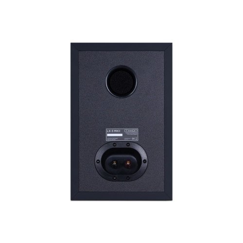 Mission LX-3 MKII Standmount Bookshelf Speakers Black Pair Black