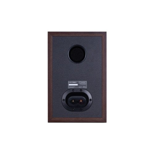 Mission LX-3 MKII Standmount Bookshelf Speakers Walnut Pair Walnut