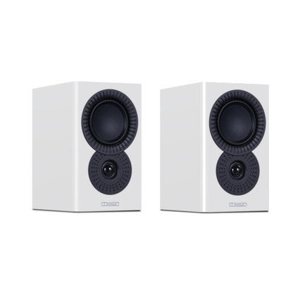Mission LX-3 MKII Standmount Bookshelf Speakers White Pair White