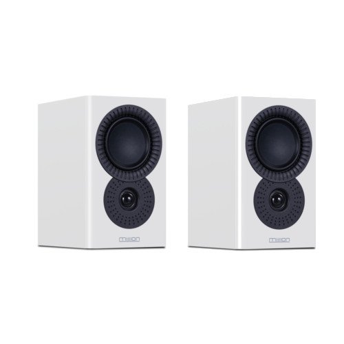 Mission LX-3 MKII Standmount Bookshelf Speakers White Pair White