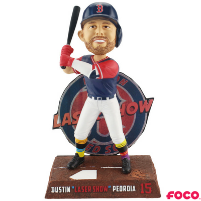 Dustin Pedroia (Laser Show) - Boston Red Sox