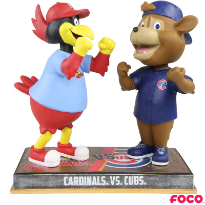 St. Louis Cardinals (Fredbird) vs. Chicago Cubs (Clark)