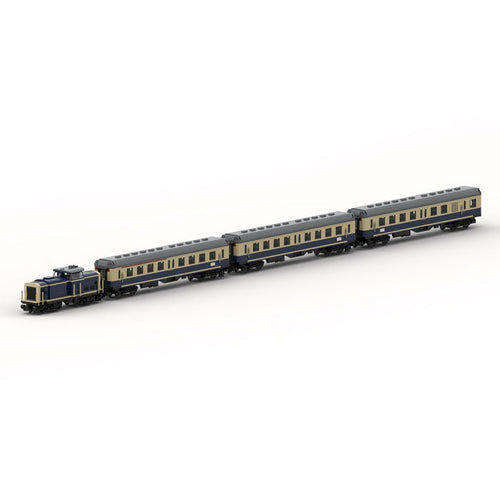 MOC - 108365 V100 Regional Train Klemmbausteine - LesDiy - Klemmbausteine