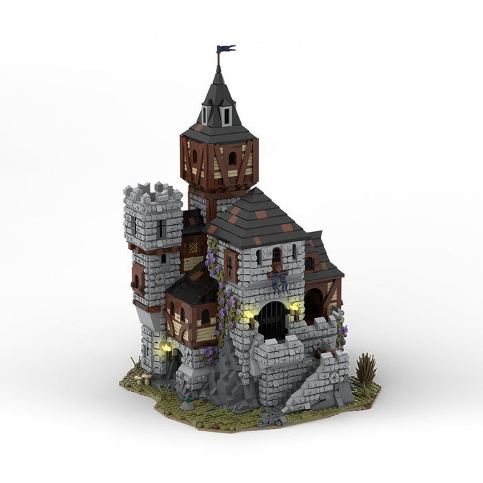 MOC - 109930 Medieval Castle Klemmbausteine - LesDiy - Klemmbausteine