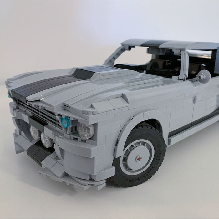 MOC - 121991 Ford Mustang Shelby GT - 500 1967 Eleanor Klemmbausteine - LesDiy - Klemmbausteine