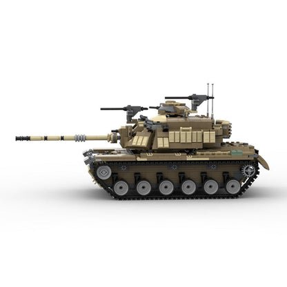 MOC - 156277 M60A3 Patton Magach Klemmbausteine - LesDiy - Klemmbausteine