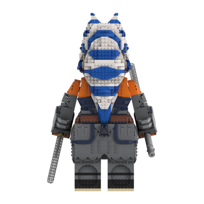 MOC - 163933 Ahsoka Tano Klemmbausteine - LesDiy - Klemmbausteine