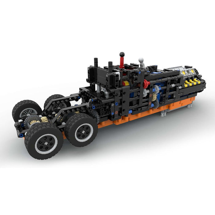 MOC - 179871 MACK T - 310 Achtzylindermotor 12 - Gang - Getriebe (dynamische Version)Klemmbausteine - LesDiy - Klemmbausteine