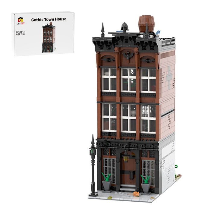 MOC - 197722 Gothic Town House Klemmbausteine - LesDiy - Klemmbausteine