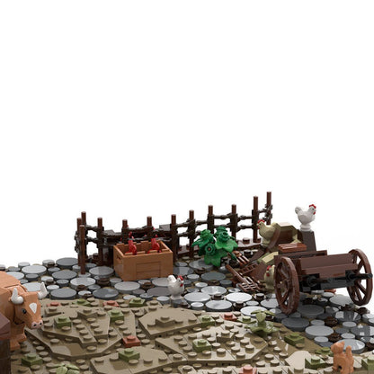 MOC - 208001 D5 Castle Hohengeroldseck Klemmbausteine - LesDiy - Klemmbausteine