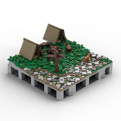 MOC - 208021 B9 Castle Hohengeroldseck Klemmbausteine - LesDiy - Klemmbausteine