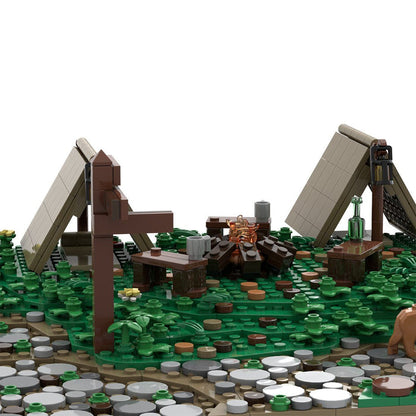 MOC - 208021 B9 Castle Hohengeroldseck Klemmbausteine - LesDiy - Klemmbausteine