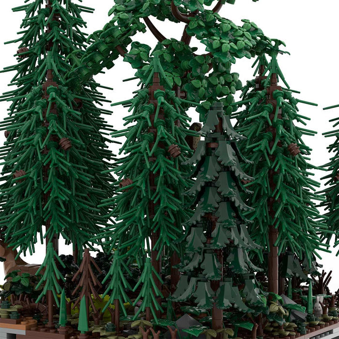 MOC - 208082 D8 Castle Hohengeroldseck Klemmbausteine - LesDiy - Klemmbausteine