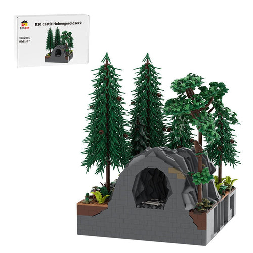 MOC - 208084 D10 Castle Hohengeroldseck Klemmbausteine - LesDiy - Klemmbausteine