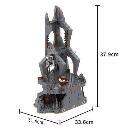 MOC - 226391 UCS Dol - Guldur - part 6/8 Klemmbausteine - LesDiy - Klemmbausteine