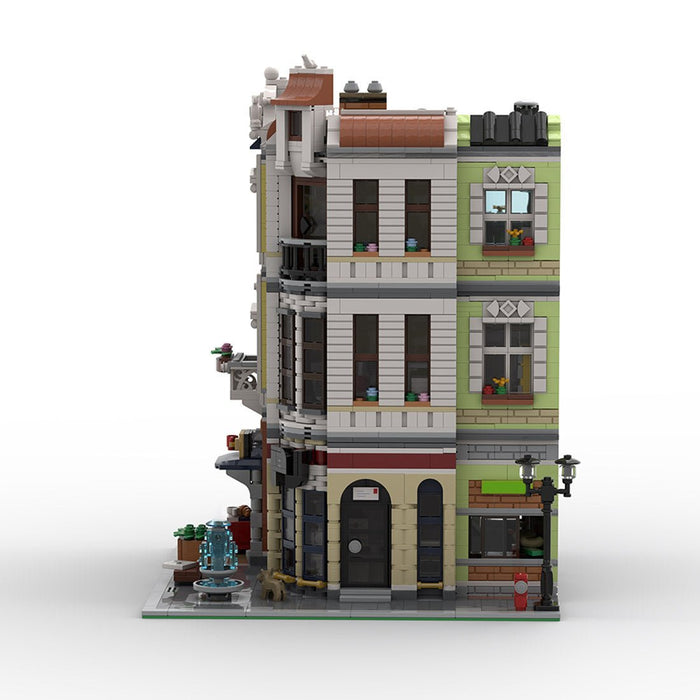 MOC - 234260 Post office on the corner Klemmbausteine - LesDiy - Klemmbausteine