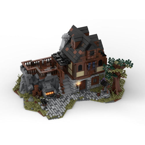 MOC - 49666 MOC Medieval Smithy Klemmbausteine - LesDiy - Klemmbausteine
