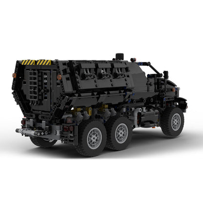 MOC - 54624 'The Beast' MRAP Truck Klemmbausteine - LesDiy - Klemmbausteine