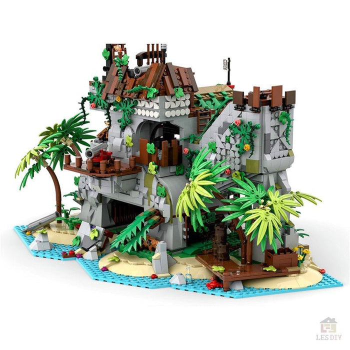 MOC - 77171 Verbotene Insel - LesDiy - Klemmbausteine