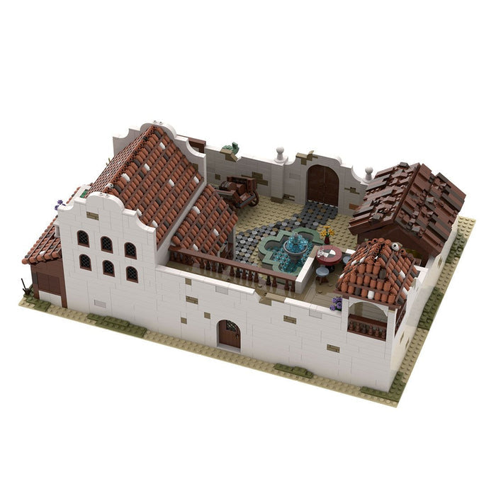 MOC - 78800 Mexikanische Villa in der Altstadt klemmbaustine - LesDiy - Klemmbausteine