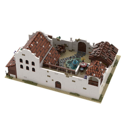 MOC - 78800 Mexikanische Villa in der Altstadt klemmbaustine - LesDiy - Klemmbausteine