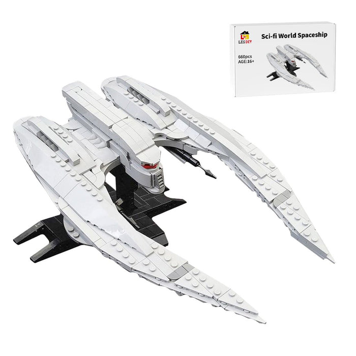 MOC - 85569 MK II Cylon Raider Klemmbausteine - LesDiy - Klemmbausteine