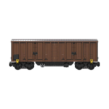 MOC - 97882 8 - Wheel Box Wagon Klemmbausteine - LesDiy - Klemmbausteine