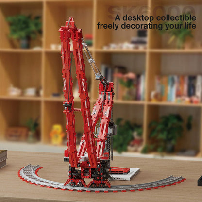 Mocsage Circular Track Crane Klemmbausteine - LesDiy - Klemmbausteine
