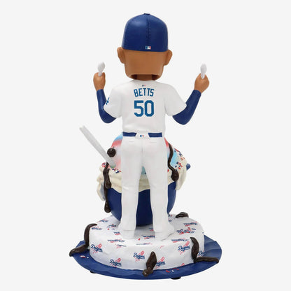 Mookie Betts Los Angeles Dodgers Ice Cream Helmet MLB Bobblehead