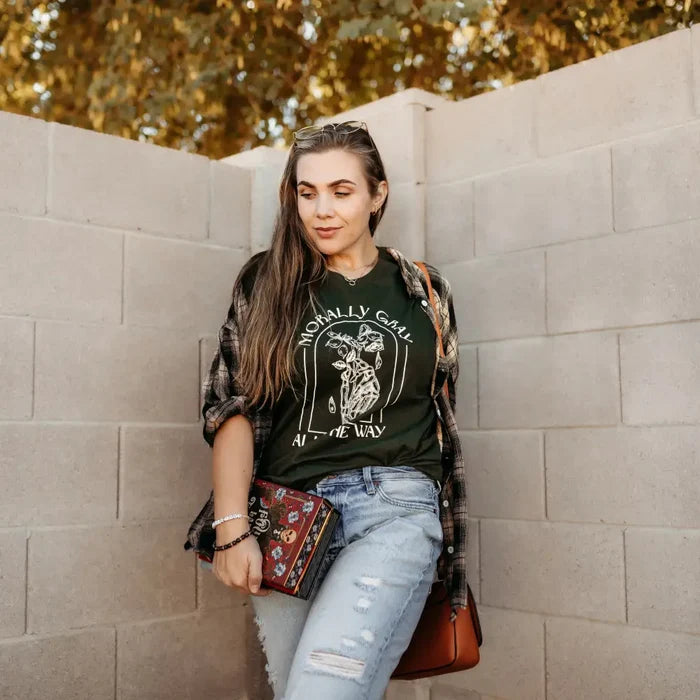 Morally Gray All The Way Tee Shirt