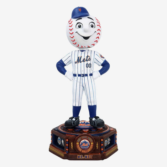 Mr. Met New York Mets Patch Collection MLB Bobblehead