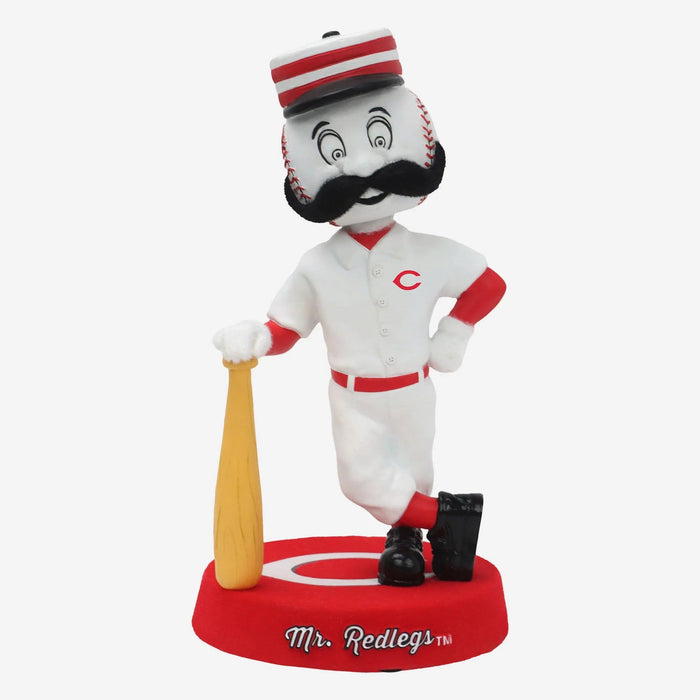 Mr. Redlegs Cincinnati Reds Fuzzy Fur MLB Bobblehead