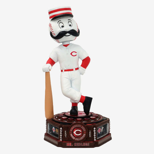 Mr. Redlegs Cincinnati Reds Patch Collection MLB Bobblehead