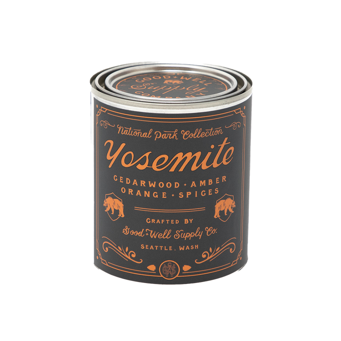 National Park Candle - Yosemite Home Goods Good & Well Supply Co