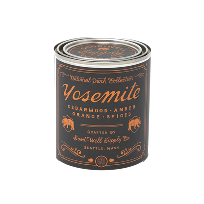 National Park Candle - Yosemite Home Goods Good & Well Supply Co