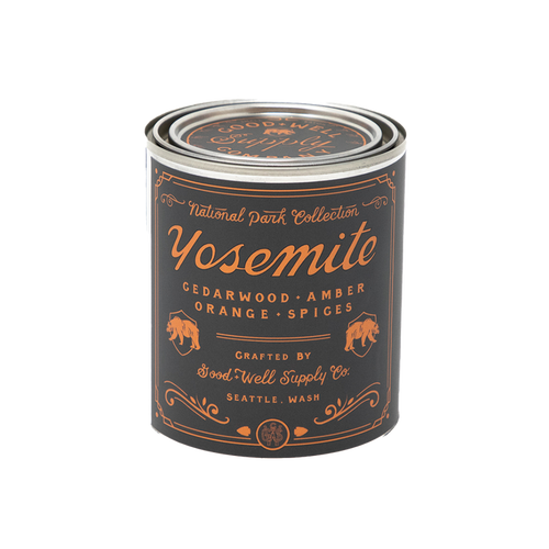 National Park Candle - Yosemite Home Goods Good & Well Supply Co