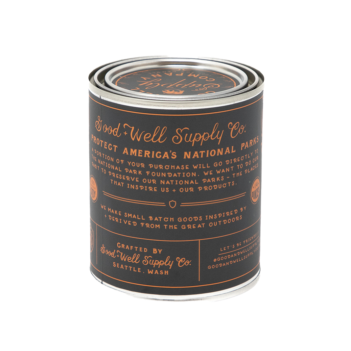 National Park Candle - Yosemite Home Goods Good & Well Supply Co