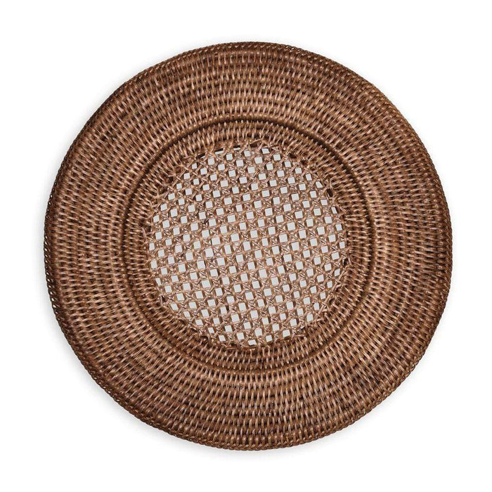 Natural Rattan Round Charger