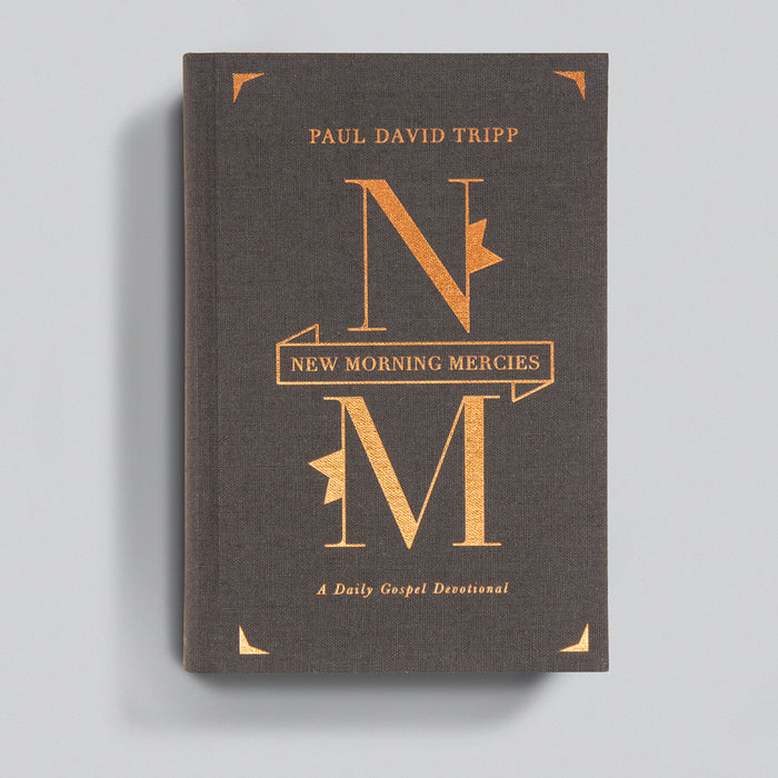 New Morning Mercies Devotional - Paul Tripp - Gift Edition - Cloth Over Board (2)