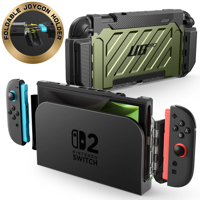 Nintendo Switch 2 Unicorn Beetle PRO Gaming Case(open box)-Dark Green