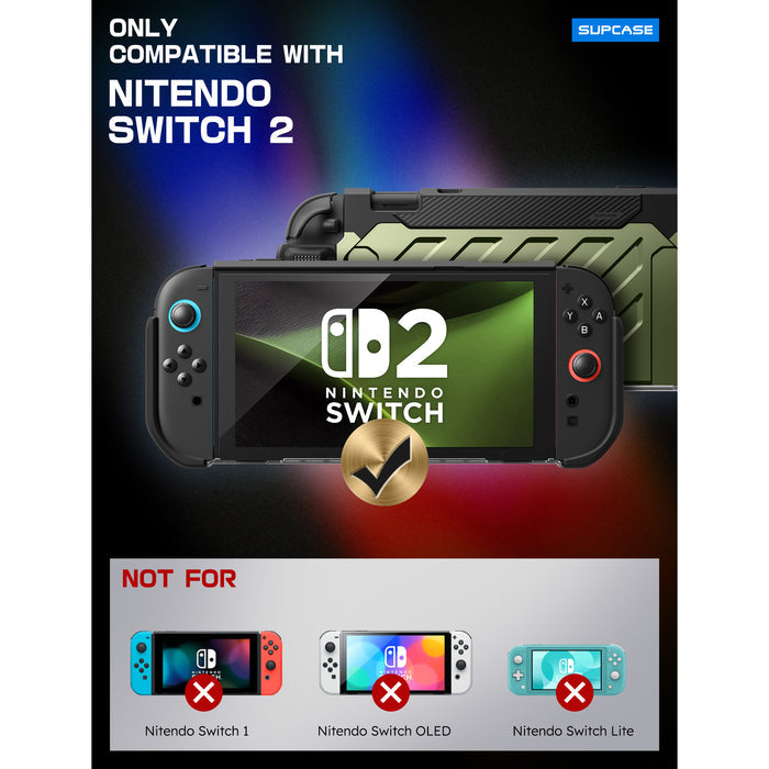 Nintendo Switch 2 Unicorn Beetle PRO Gaming Case(open box)-Dark Green