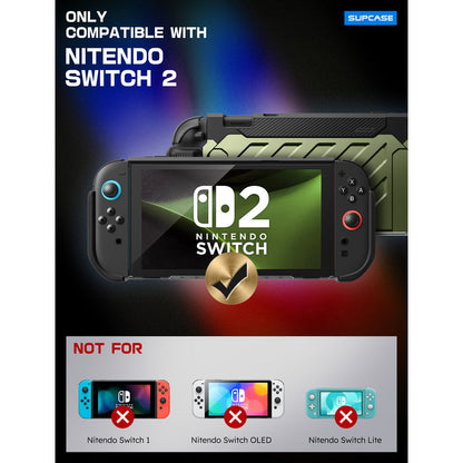 Nintendo Switch 2 Unicorn Beetle PRO Gaming Case(open box)-Dark Green