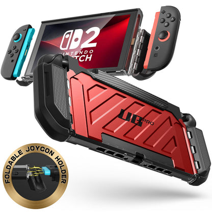 Nintendo Switch 2 Unicorn Beetle PRO Gaming Case(open box)-Metallic Red