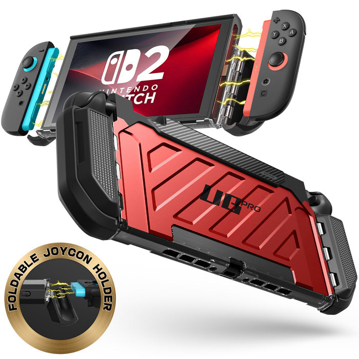 Nintendo Switch 2 Unicorn Beetle PRO Gaming Case(open box)-Metallic Red