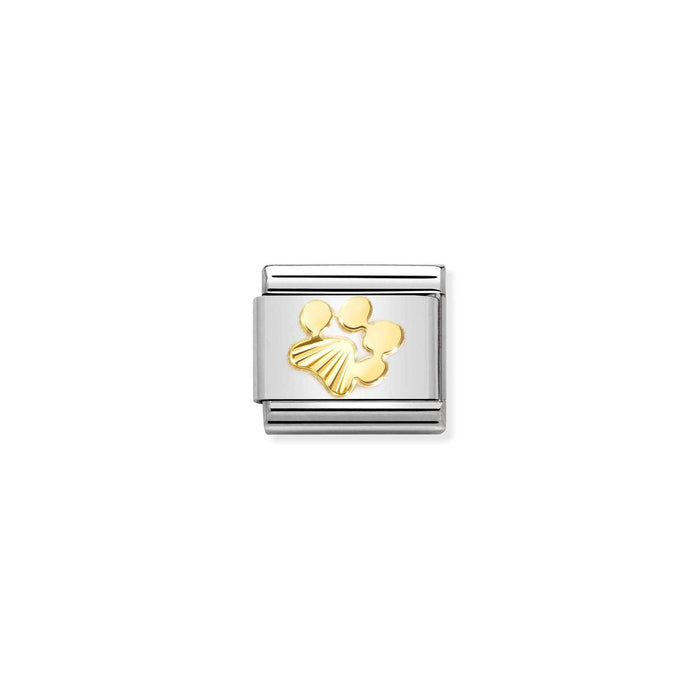 Nomination Classic 18K Gold Diamond Pawprint Charm