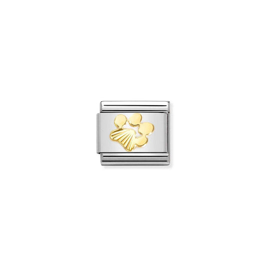 Nomination Classic 18K Gold Diamond Pawprint Charm